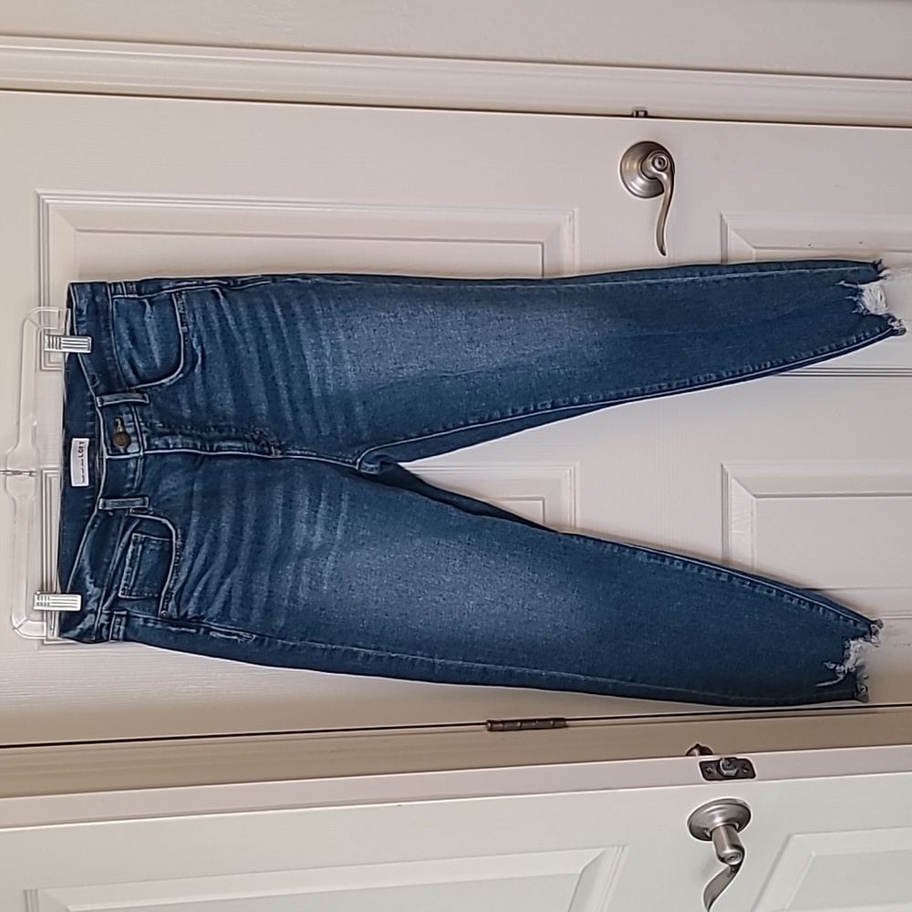 Loft high waist skinny ankle size 29/8